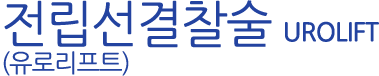 전립선 결찰술